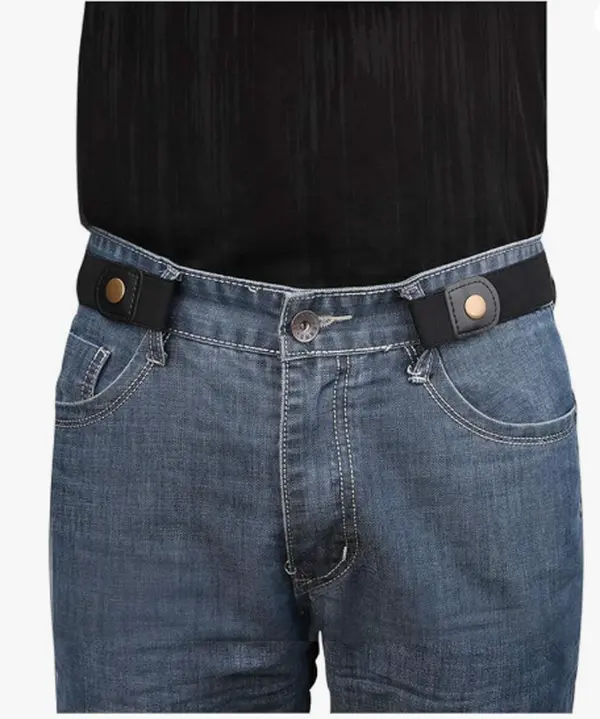 XZQTIVE No Buckle Invisible Elastic Stretch Belt for Men/Women Fits waist 24-50in Father Day Gift