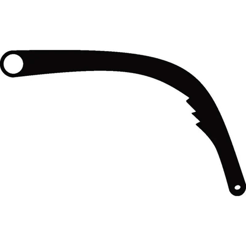 Vestal Boomerang-Shaped Damper Handle Home Tool, Steel Construction for Chimney Liners, Home Improvement Accessory to Control Airflow, Compatible with Copper Brushes & Vacuums