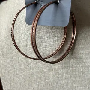 Copper hoops
