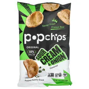 Popchips Original, Sour Cream & Onion, 5 oz (142 g)