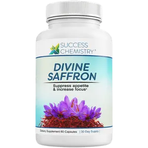 Saffron Extract Pure for Metabolism and All-Natural Appetite Suppression by Success Chemistry - Boost Your Metabolism and Reduce Hunger Cravings with Pure Saffron Extract - 88.50mg Crocus sativus - 60 Capsules