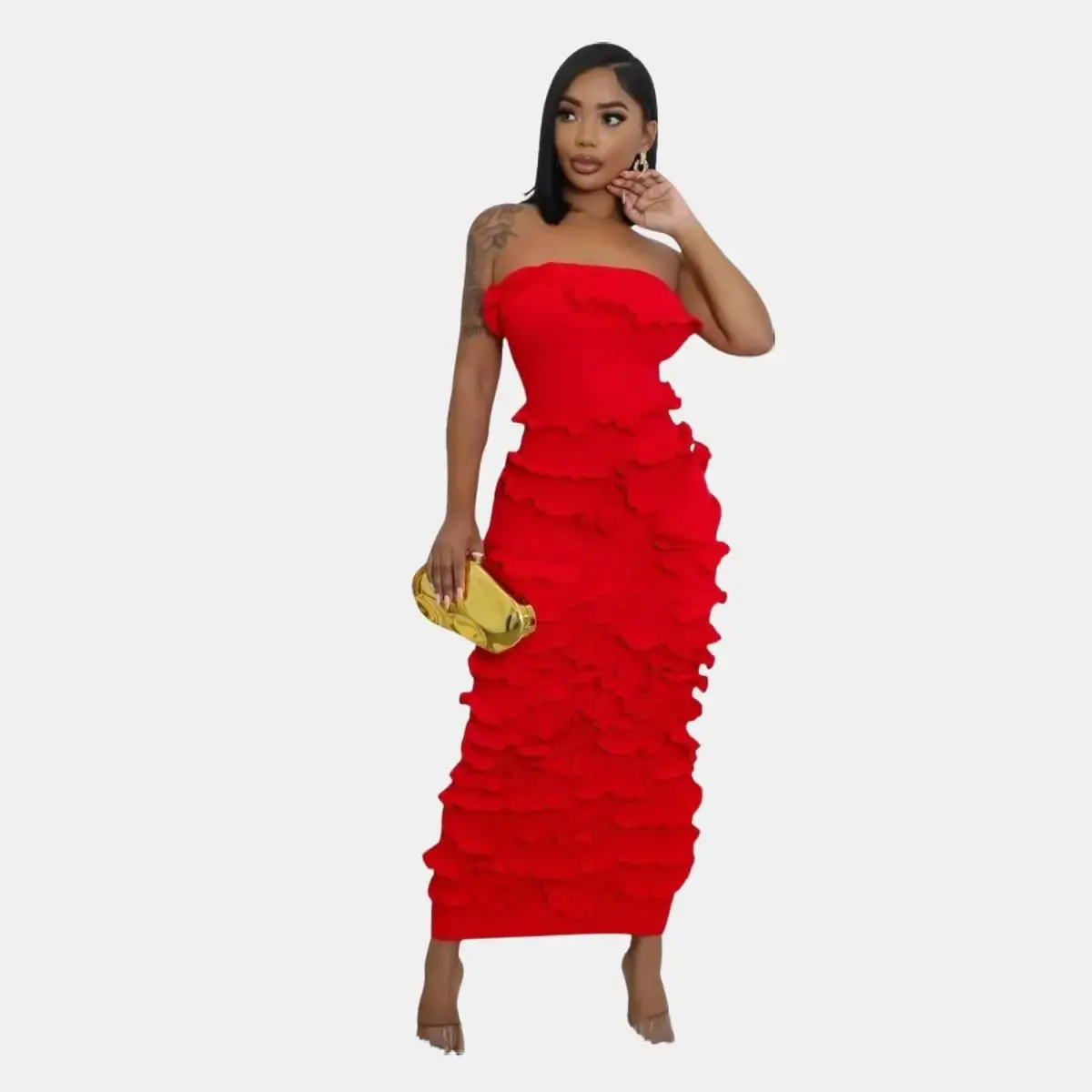 sparkle knit dress Allegra Sparkle Knit Maxi Dress