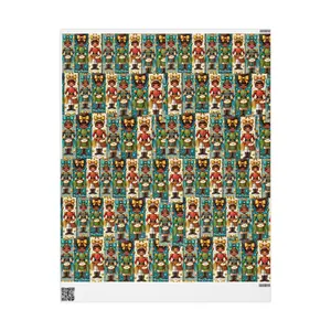 ✨ Nutcracker Charm Holiday Wrapping Paper ✨