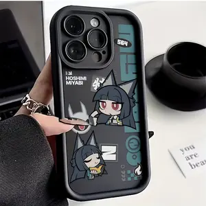 Zenless Zone Zero Miyabi Hoshimi Phone Case Suitable for iPhone 16, 15, 14, 13, 12, 11 Pro Max Mini XR XS X 7 8 Plus Samsung S21 S22 S23 S24 S25 A series Shockproof Soft TPU Back Cover