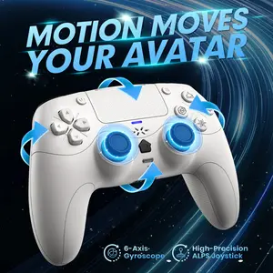 DualSense Wireless Controller – Multi-Platform Gamepad for PS5, PC, iOS, Mac & Steam Deck – Linear Motor, Mute Button, USB-C Wired & Bluetooth summerwins,summerwins