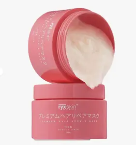 Ryxskin Premium Hair Repair Mask 180g - Japanese Formula with Keratin for Deep Hydration & Damage Repair - Revitalized & Nourished Hair Care