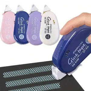 Double-sided adhesive tape, acid-free and long-lasting, permanent tape roller, tape dispenser for crafts and scrapbooks, scrapbook supplies for adults, Adhesive Strips