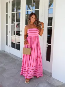 Blush & Berry Midi Dress