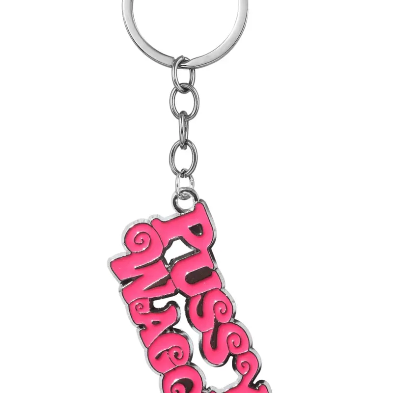 Letter Pattern Keychain, Personalized Initial Tag, Fashionable Keychain for Women & Men, Trendy All-match & Exquisite Keychain Design for Birthday Gift
