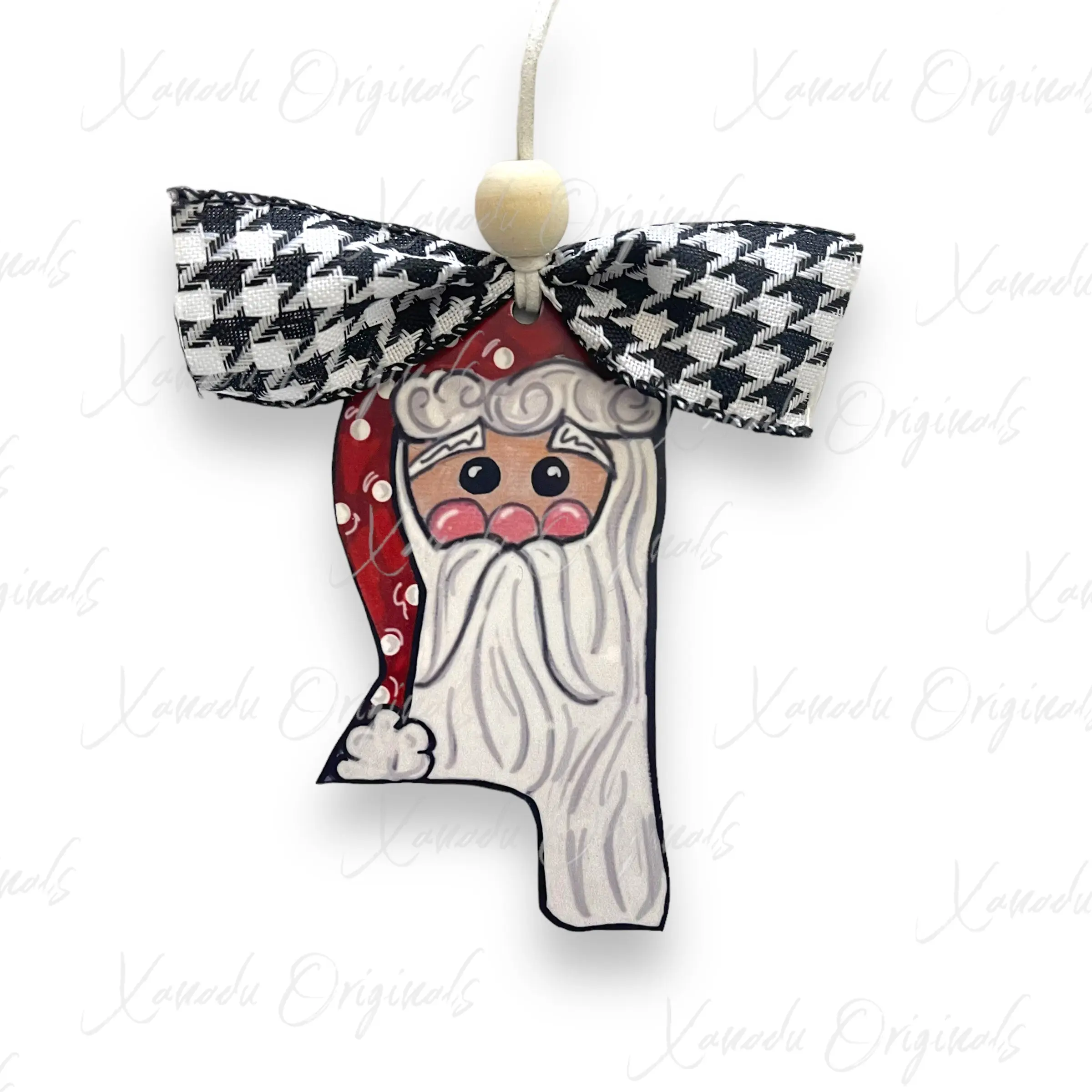 Mississippi Santa Ornament