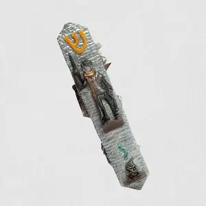 Epic Emunah Handmade Potter Wizard Mezuzah Cover