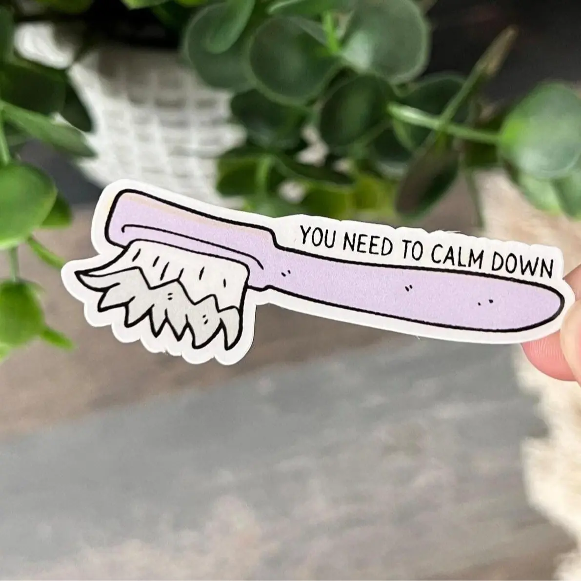 Matte Waterproof Universal Modern Dental Stickers - Home Decor Supplies for Calming Space Accents, Matte Paper
