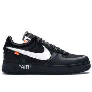 Nike Men's Air Force 1 Low Off-White Black White, from StockX