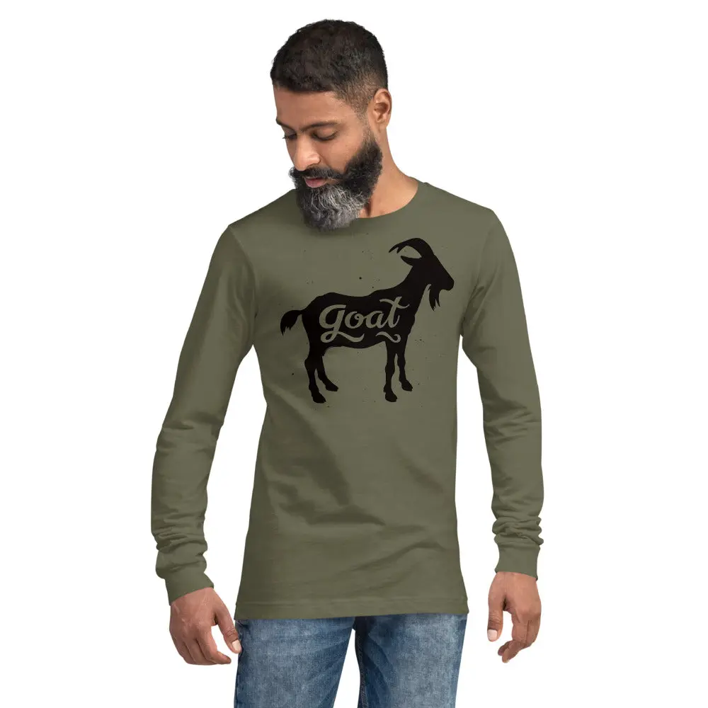 GOAT Unisex Long Sleeve Tee
