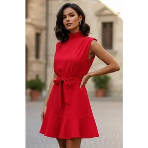 Red Statement Dress