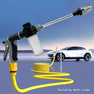 High-pressure Car Wash Sprayer, Car Wash Spray-Gun with Quick Connect Adapters, Versatile Watering & Irrigation Tool for Pets & Outdoor Cleaning, Car Wash Jet