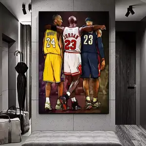Kobe Bryant, Michael Jordan, LeBron James ‘TRIO’ Poster 