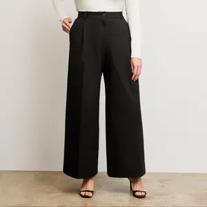 Harrison Wide Pleated Jean - Better Than Denim :: Black
