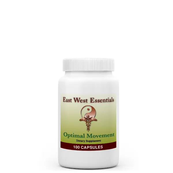 Optimal Movement Natural Constipation Relief, Debloat Capsules, Gut and Colon Support, 30 Capsules Fitness Edible by East West Essentials