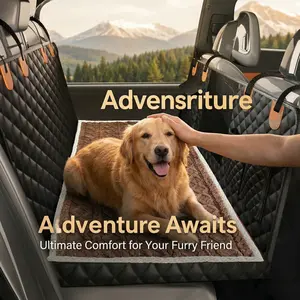 Back Seat Pet Bed Mat, Car Seat Cushion,sofa mats and blankets，Machine-Washable Large Dog Bed, Soft and Breathable Dog Seat Cover,outdoor picnic mats， Non-Slip Travel Car Seat Protector, Dog Blankets, Khaki, Off-White, Dark Gray, Coffee Brown