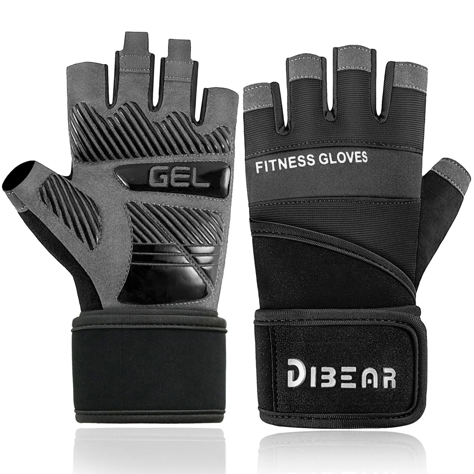 Non-slip Breathable Gym Gloves, 1 Pair Half Finger Sports Gloves for Men & Women, Fitness Gloves for Gym Workout, Fitness Accessories, Fitness Exercise Accessories