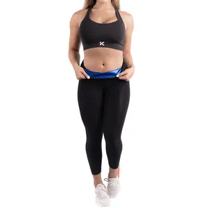 Kewlioo Women's Heat Trapping Compression Sauna Leggings Workout Pants