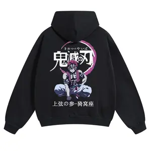 [Tiktok Shipping] Demon Slayer Unisex FallFreshness outfits men streetwear 80s 90s graphic tees cotton Anime funny Hoodies men gifts