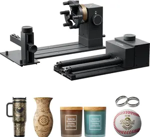 xTool RA3 World's First Smart MagSwap Rotary for xTool P3, F2 Ultra, F1 Ultra, F2 Laser Engraver, 360° LiDAR Mapping Alignment, Intelligent Rotary that Masters Engraving on Rings, Tumblers & Ornaments