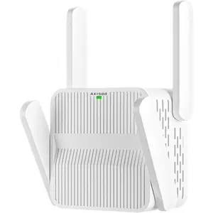 WiFi Extender Signal Booster Covers 15888 Sq.ft, 4 Antennas WiFi Extender for  & Outdoor, Compatible with 155 Devices, Dual Band 2.4G/5.8G, WiFi Repeater Range Extender