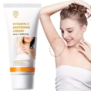 Underarm Whitening Cream, Body Brightening Cream, contains Vitamin C, moisturizes and hydrates, nourishes the skin, low-sensitivity formula designed for the body, underarms, buttocks, and inner thighs, multifunctional body whitening and brightening cream,