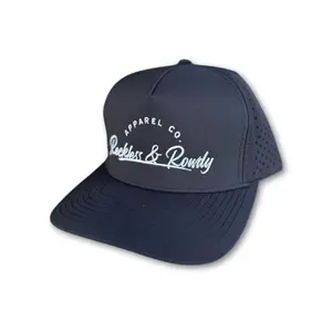 BlackHawk SnapBack Signature Logo- Black