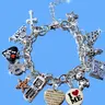 Vintage Heart Charm Bracelet, Leopard Print Star Bracelet, Angel Cross Bracelet, Retro Bear Phone Strap, Letter Xoxo Charm Bracelet, Bracelet Jewelry