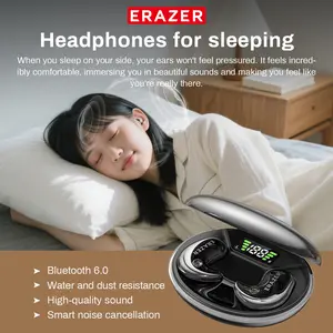 ERAZER XF58 Mini Invisible Headphones Bluetooth 5.4 True Wireless In-Ear Earphones sport Audio Sleeping Earbuds audifonos bluetooth wireless headphones noise cancelling headphones gamingheadset