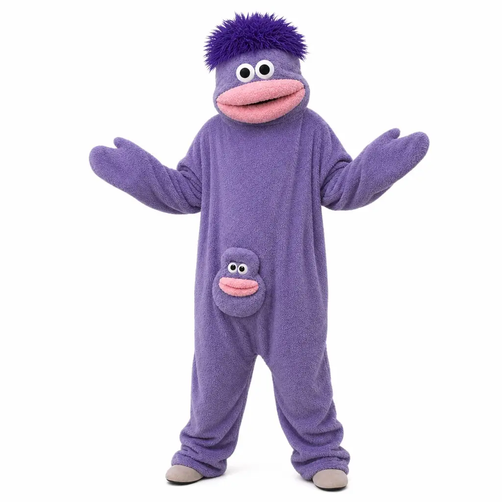 Onesie Silly Green Onesies Fleece Pajamas Plush Monster Pajamas Funny Oversized Jumpsuit