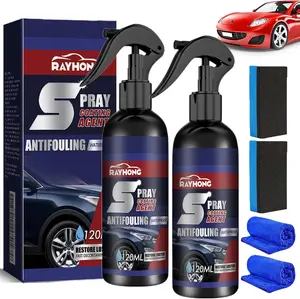 3-in-1 Car Paint Spray, Plastic Coating Agent, Professional Car Paint Care Products, Automotive, Car Wax Polisher, Nano Coating Spray