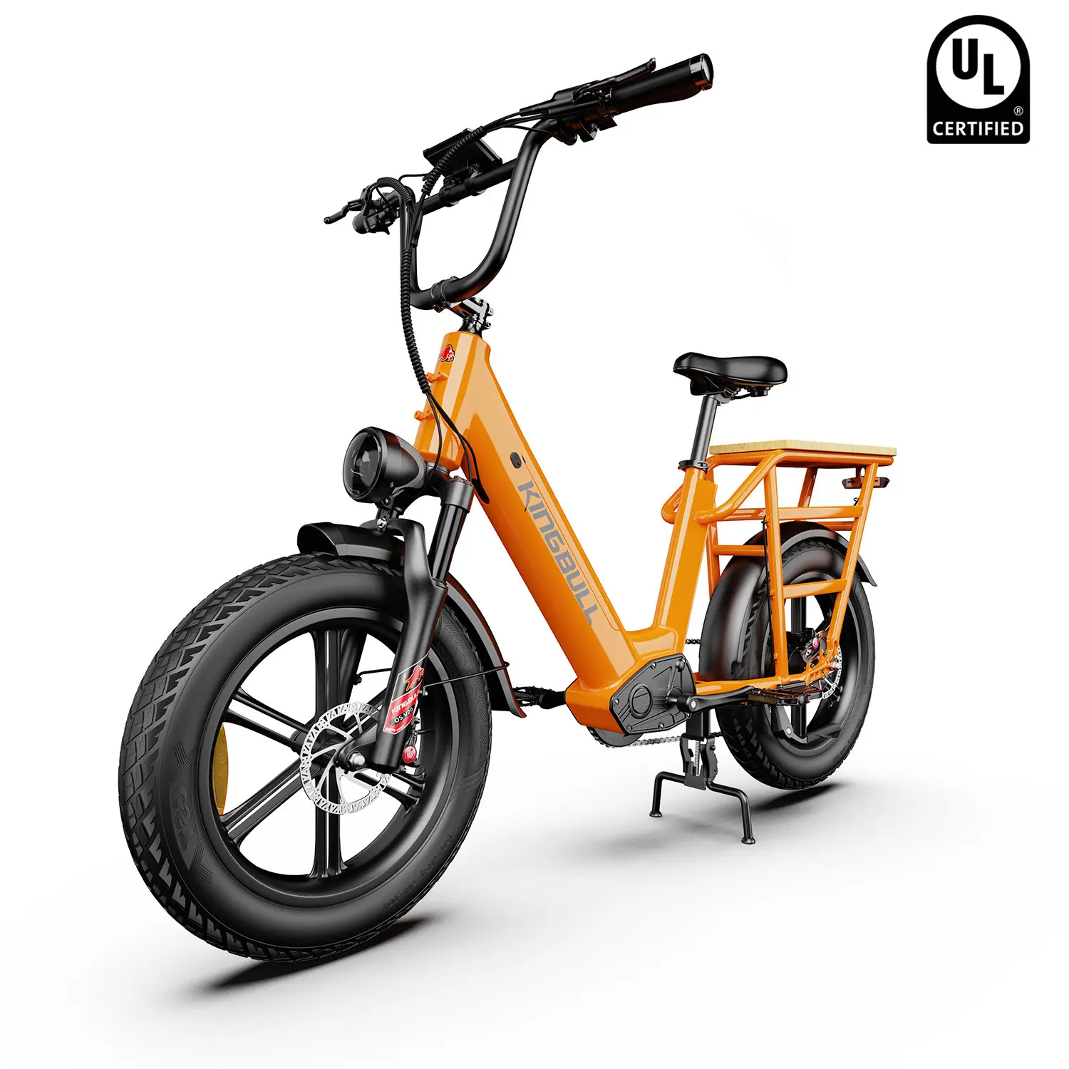 Kingbull Voyager 2.0 | Fat Tire Electric Cargo Bike With Trailer Option