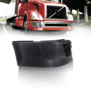 Side Corner Bumper (with Fog Light Hole) for 2004-2015 Volvo VNL | Replacement Volvo 82721512 | Right