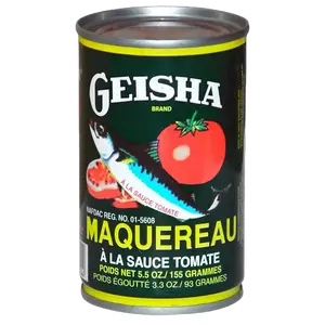 Geisha Mackerel (4 Cans)