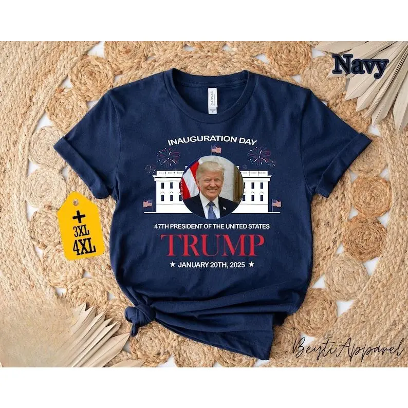 Trump Inauguration Day Shirt, 47th President Of The United States January 20th 2025 Tshirt, Support Donald Trump Shirt, Trump Won Shirt