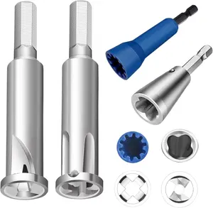 4Pcs Wire Nut Twister for Drill – Alloy Steel Wire Connector Tool for Electrician, Wire Stripper Attachment for Power Drills