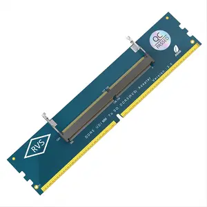 QYKF DDR5 Laptop RAM to SO U-DIMM Desktop Converter Adapter Card, Portable Memory Test Conversion Board