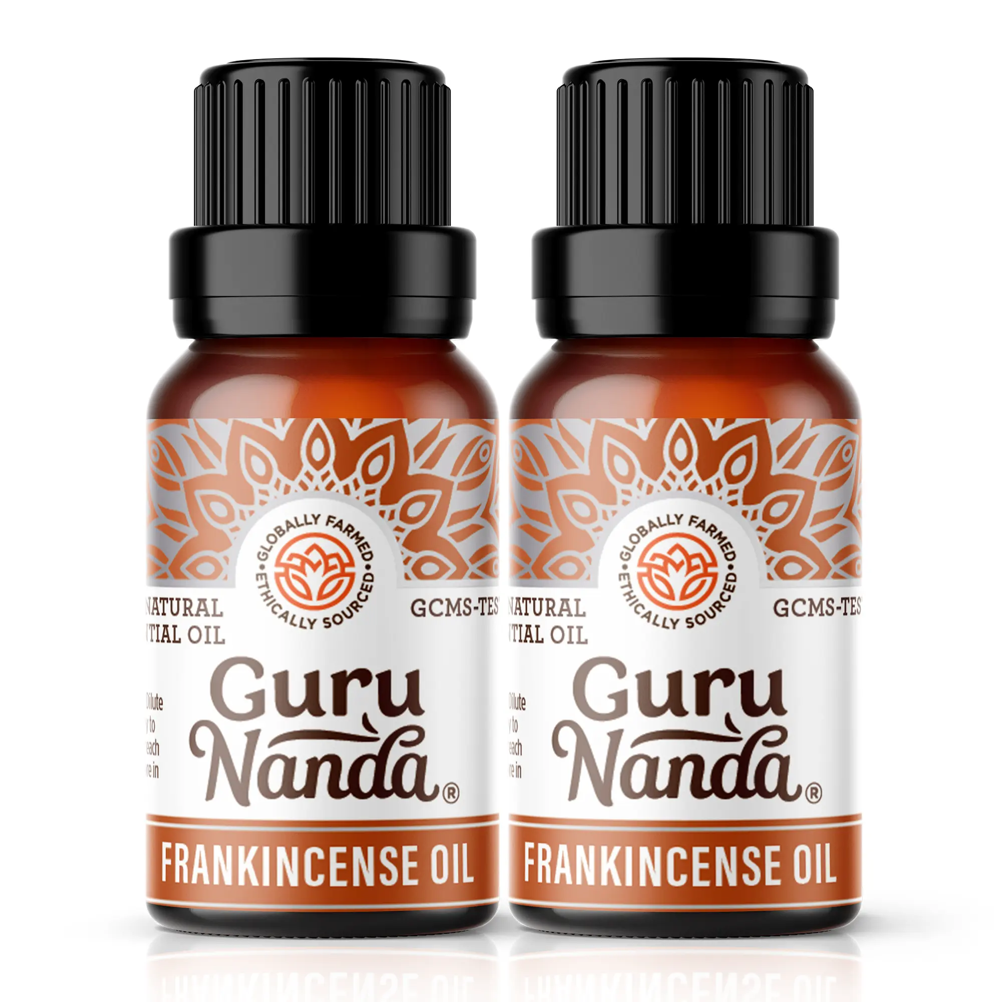 GuruNanda Frankincense Essential Oil (2-Pack) Wellness Fitness