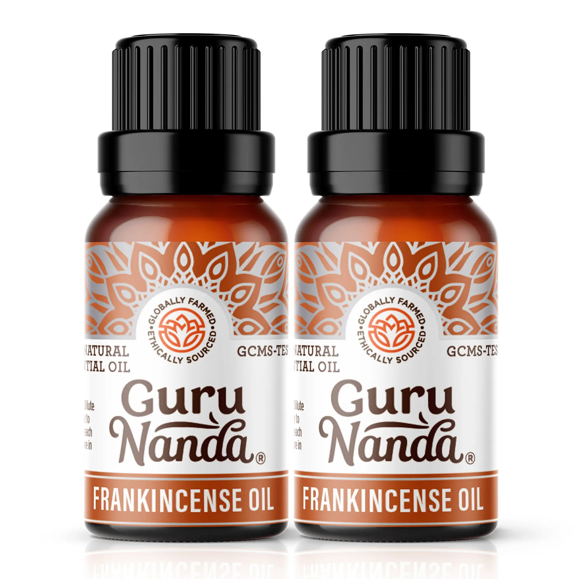 GuruNanda Frankincense Essential Oil (2-Pack) Wellness Fitness
