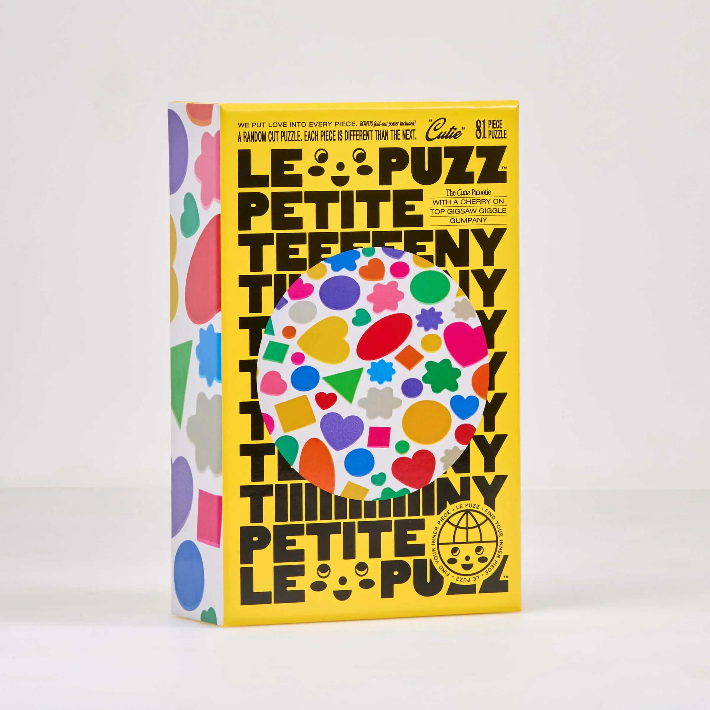 Cutie | a 81 piece round mini jigsaw puzzle from Le Puzz