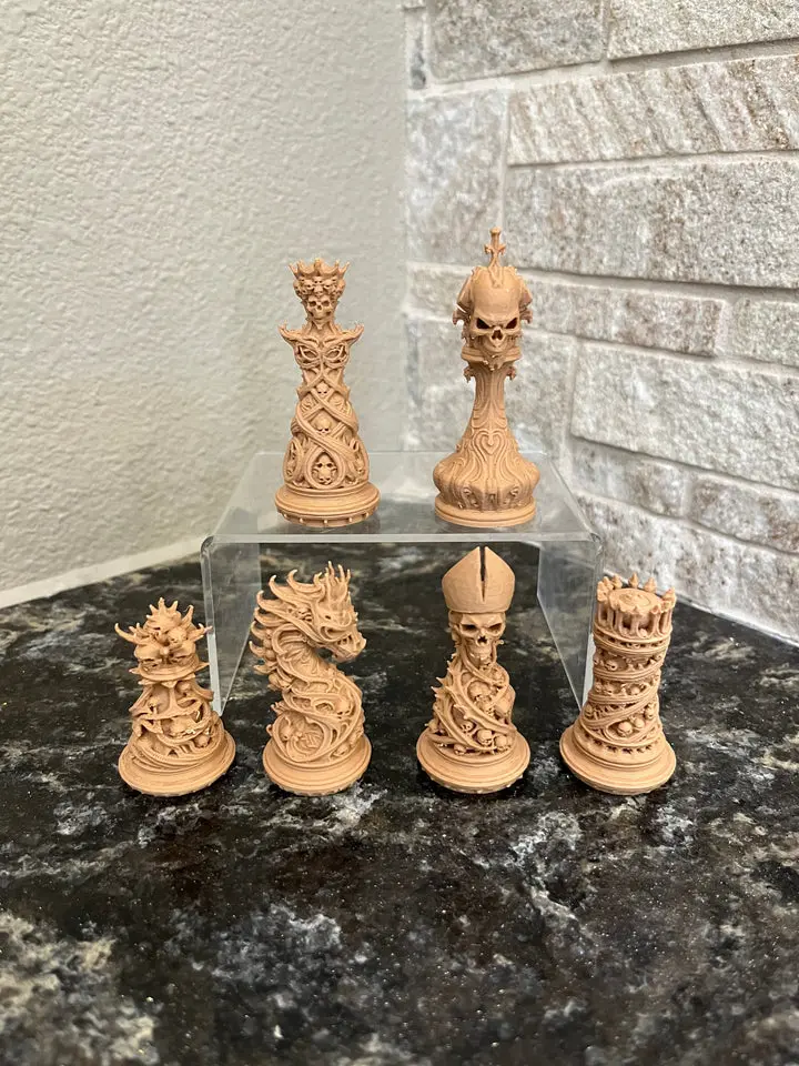 Gothic Chess Set Gothic Chess Set