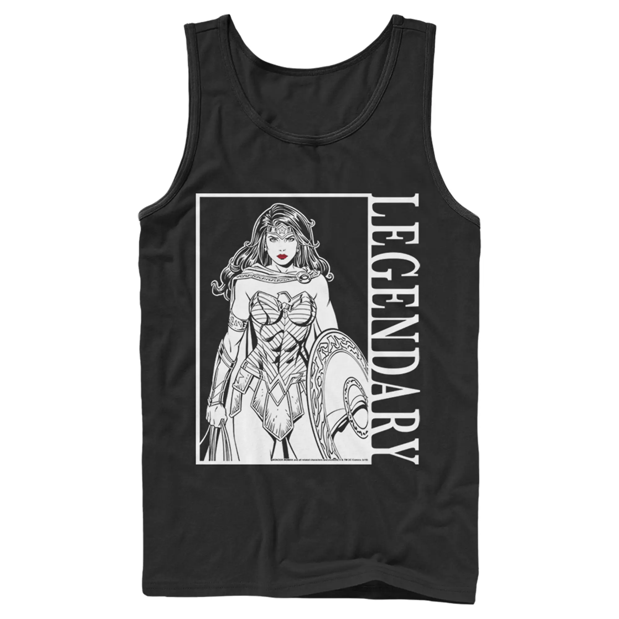 Men's Justice League Legendary Poster Tank Top