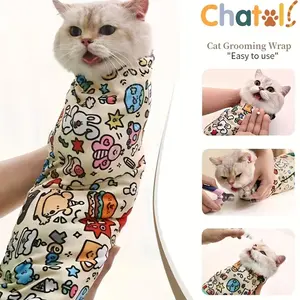 Cat grooming wrap - pet protection cover - cat wrapping cloth - suitable for giving medicine to cats, preventing cat scratches, preventing cats from escaping, cleaning pets - cat cleaning wrapping cloth towel