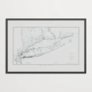 Long Island Sound Triangulation 1881
