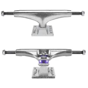 Thunder Skateboard Trucks Inverted Kingpin Polished Silver 148 (8.25") Pair