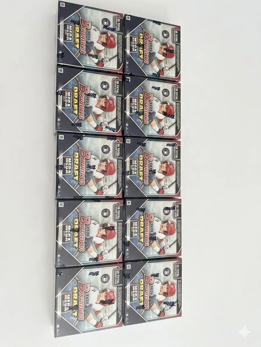 Baseball BREAK 1010 - 10x HALF CASE  2025 MLB Bowman Draft HALF CASE MEGA BOX BREAK
